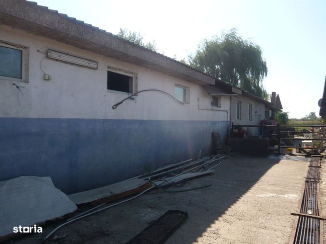 Fabrica de lapte+teren 4990 mp/mun. Slobozia / licitatie 22 si 29 iul-19