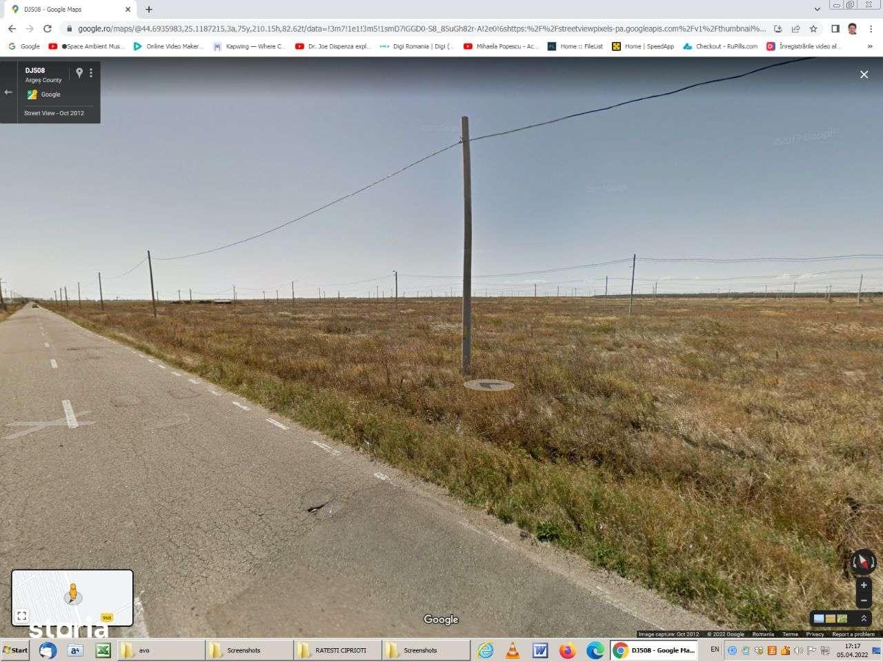 teren curtii constructii pretabil Fotovoltaice Ratesti 12,5 ha - Imagine principală: 3/4