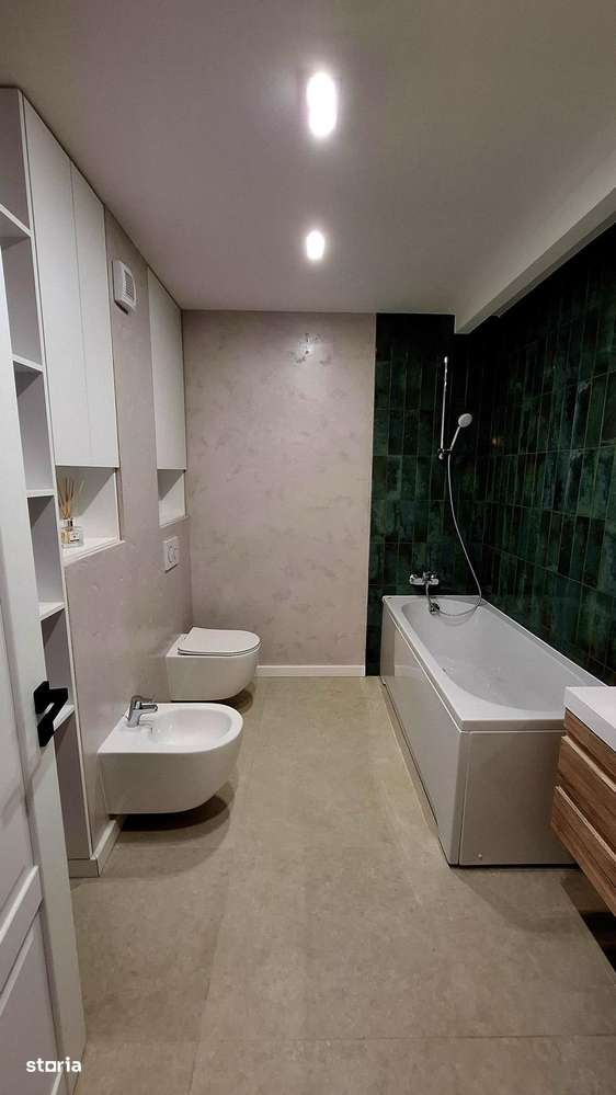 OPORTUNITATE- De vanzare penthouse finisat , mobilat/utilat-11