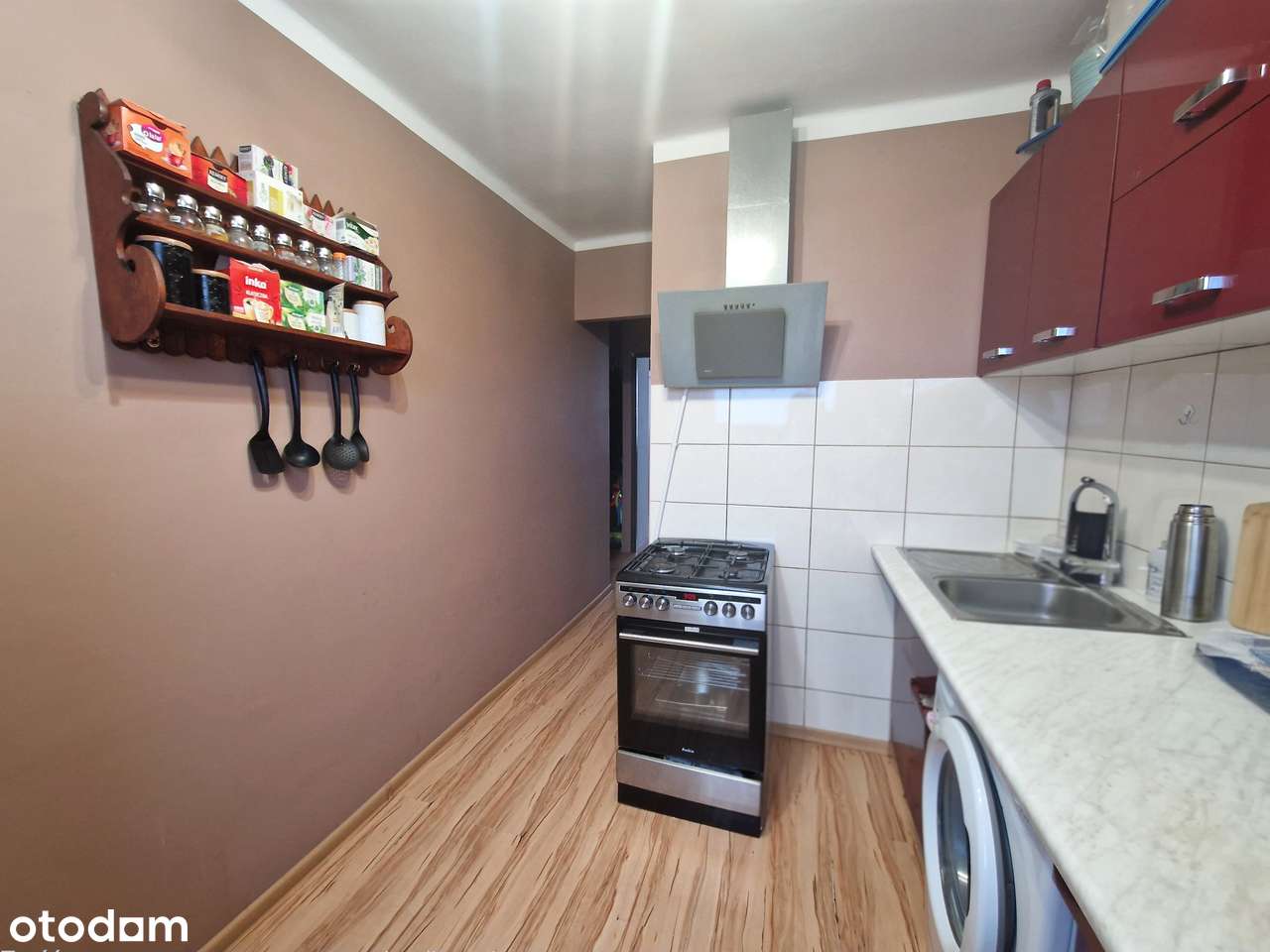 2-pokojowe mieszkanie w bloku, balkon, spokojna lokalizacja-4