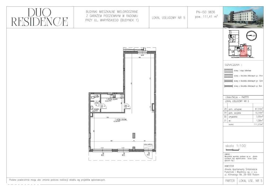 Duo Residence - lokal usługowy 05 - Pełny obrazek: 2/8