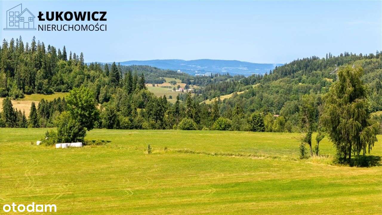 Kompleks działek z lasem oraz widokiem na góry!-17