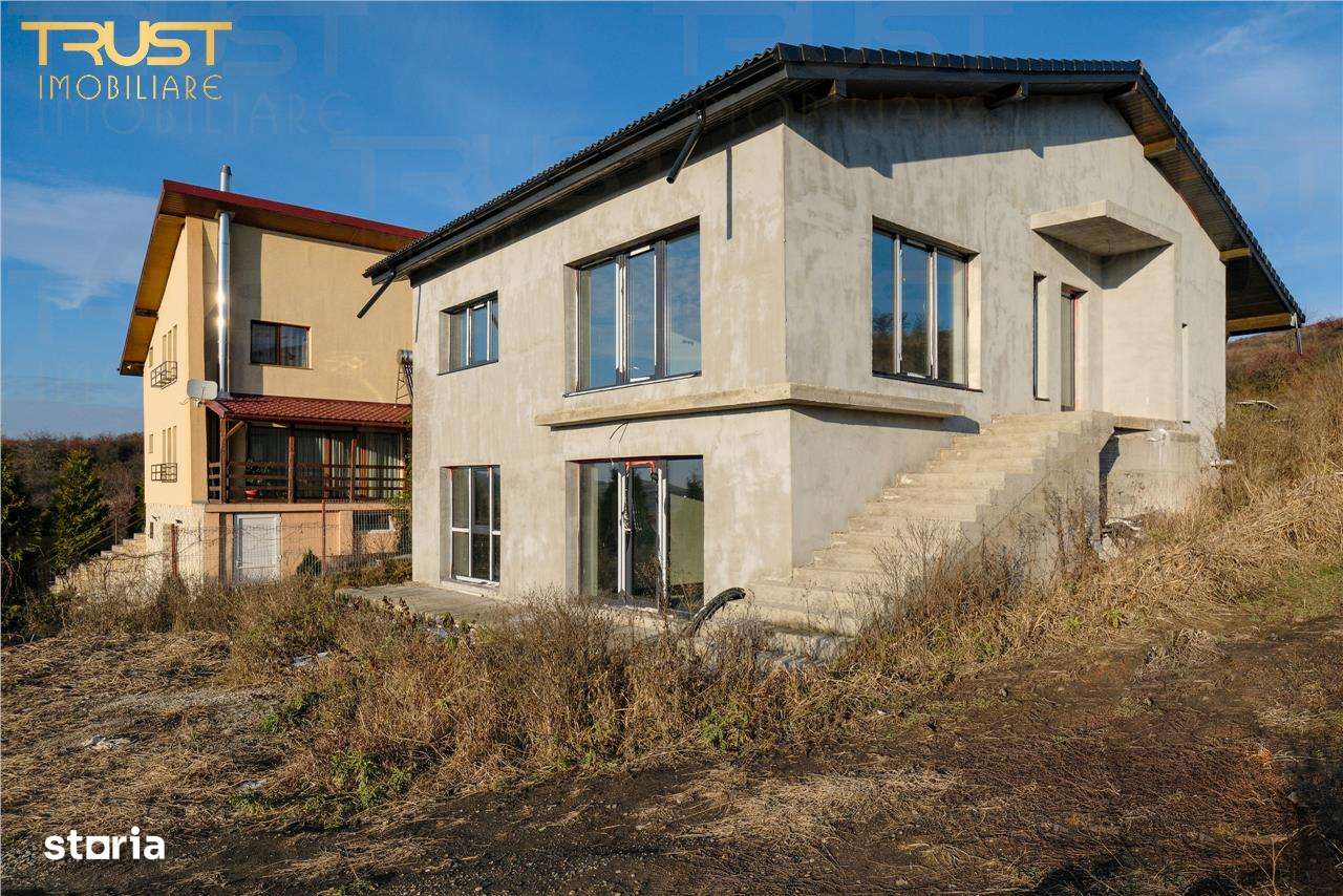 Casa individuala l Teren 792mp l  260mpu l  Chinteni l  semifinisat l - Imagine principală: 2/16