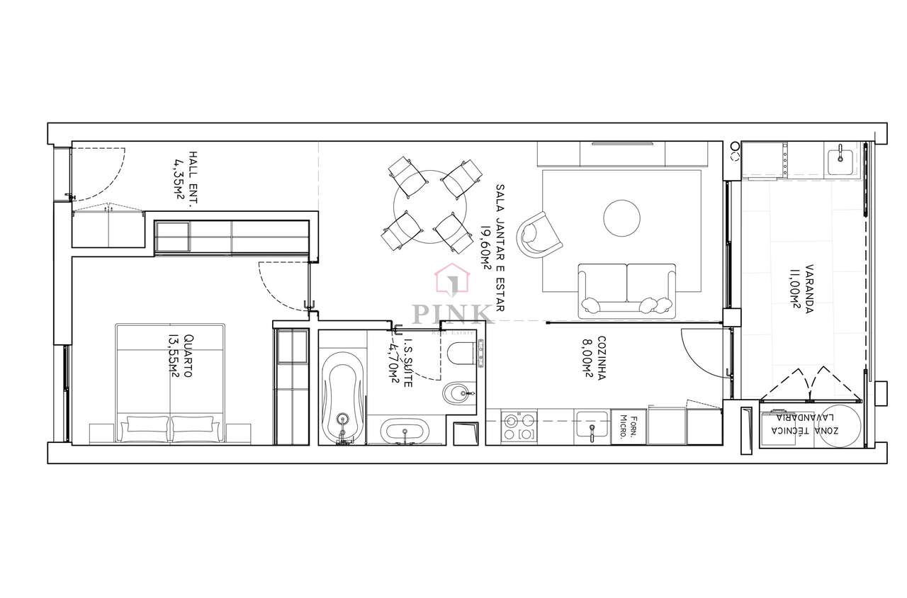 Apartamento de Luxo no The Hills - T1 no Funchal-13