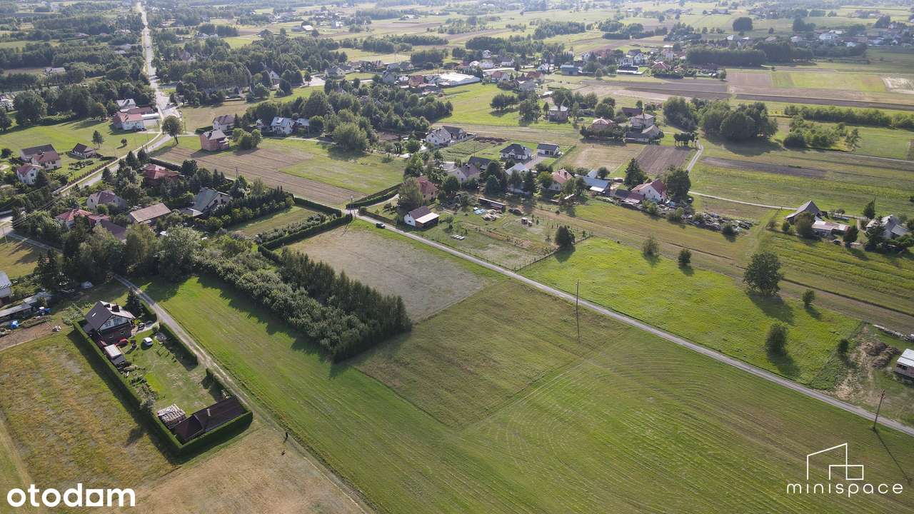 Działki budowlane w Dobryninie | 4 parcele z Warunkami Zabudowy-2