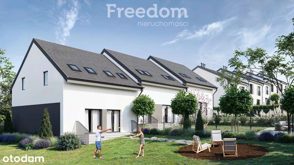 Dom 72m z ogrodem na nowym osiedlu wśród zieleni! - Pełny obrazek: 4/6