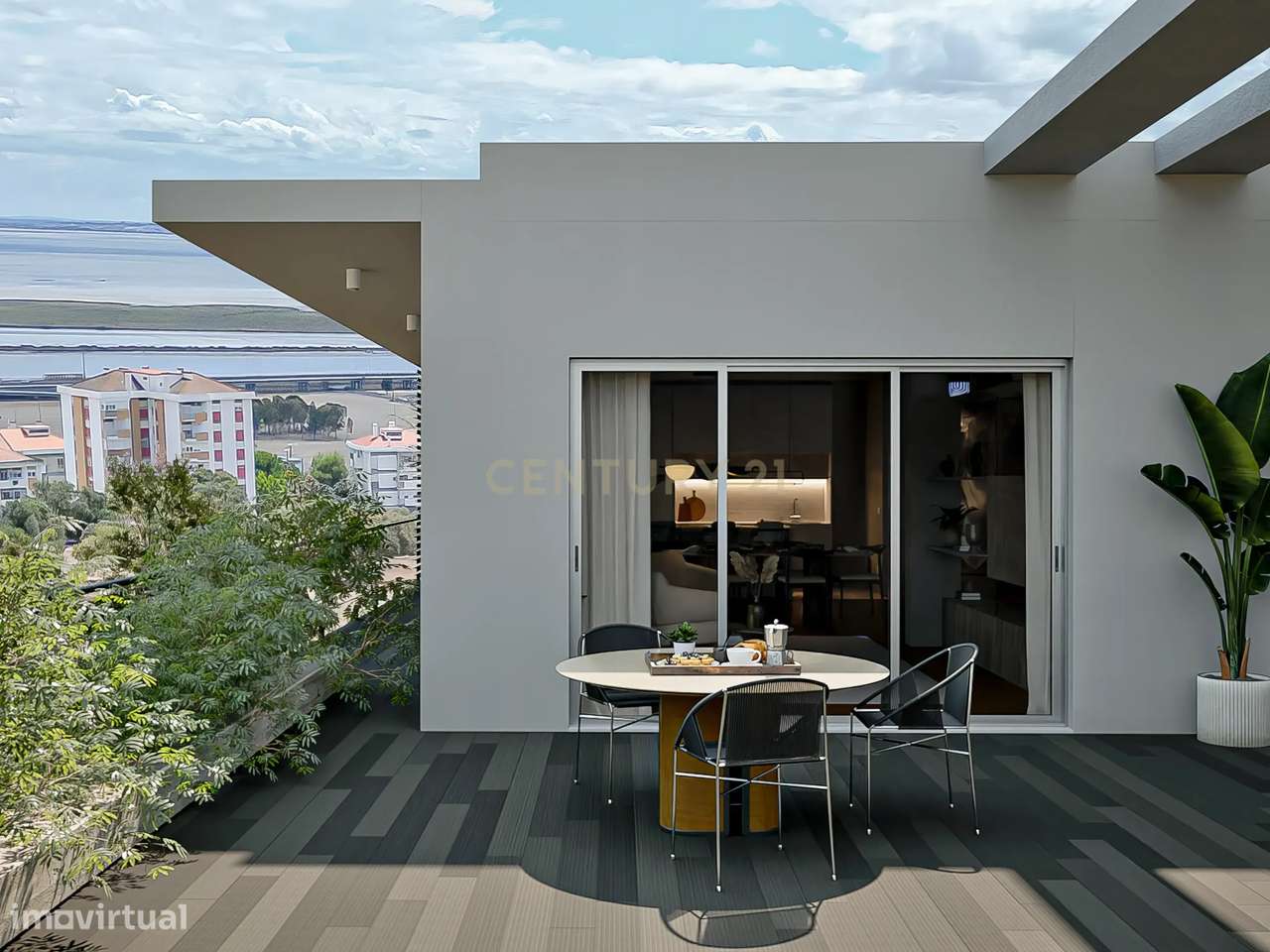 Penthouse com 4 quartos com terraço privativo e vista rio em Condomíni - Grande imagem: 4/22