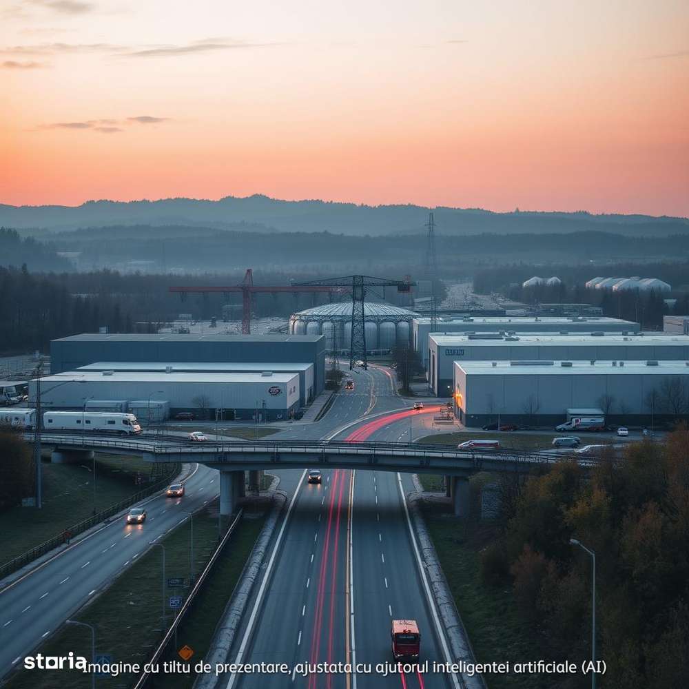 Teren 385.000 mp cu PUZ aprobat – Glina, DN4, langa A0 - Imagine principală: 4/4