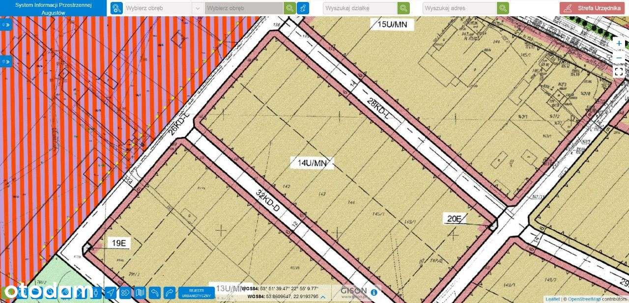 działka usługowo-mieszkaniowa