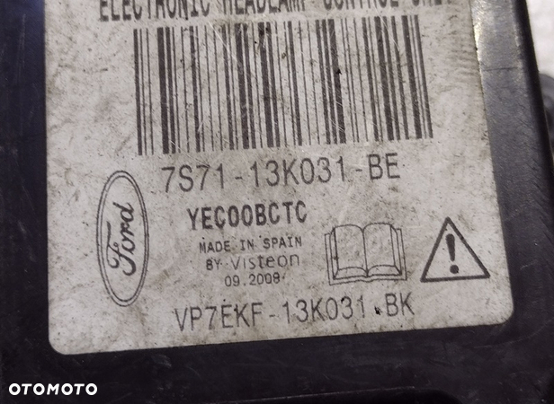 FORD MONDEO MK4 MODUŁ STEROWNIK ŚWIATEŁ 7s7113k031be - 3