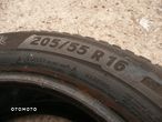 16” - MICHELIN - 205/55 r16 cali - ZIMOWE Opony ALPIN 5 - stan: BDB – GWARANCJA !! + możliwy  MONTAŻ !! - 3