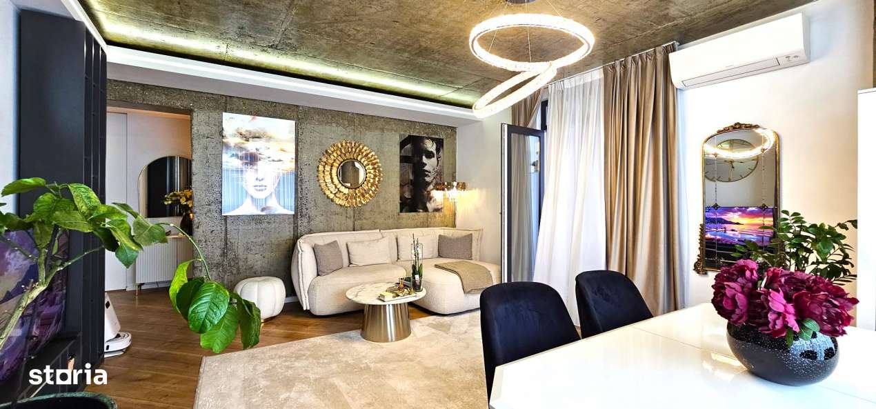 Apt LUX 2 camere, mobilat, utilat, loc de parcare INCLUS-0