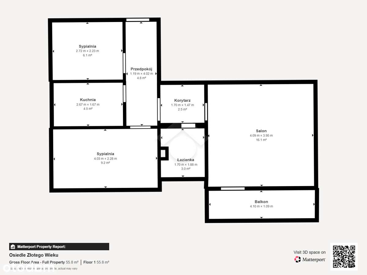 ŚWIĄTECZNA OBNIŻKA! 3 pokoje po remoncie | BALKON-10