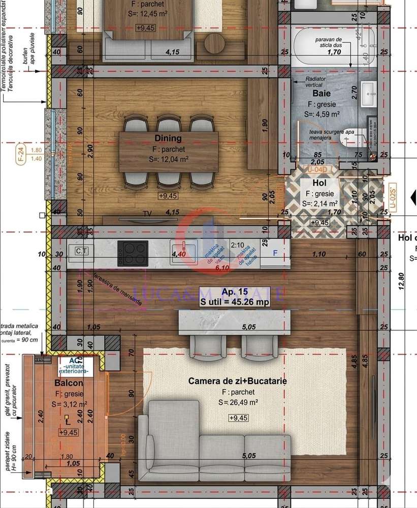 Apartament 2 camere, Giroc - Planetelor-0