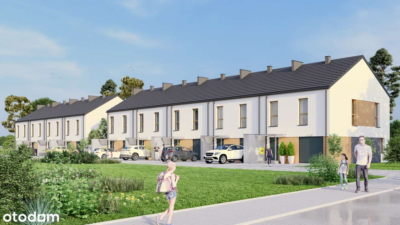 Domy jednorodzinne w zabudowie szeregowej-2