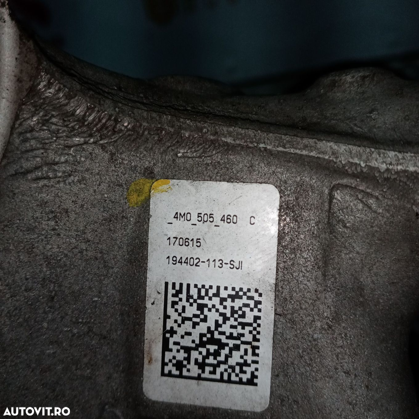 Fuzeta spate Audi Q7 4M | 3.0 TDI Quattro | 2015 - 2020 | 4M0505460C | 4M05054600 - 5