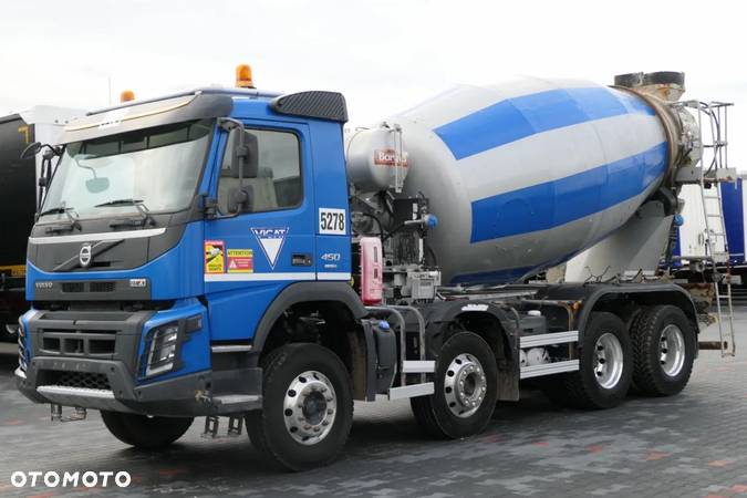 Volvo FMX 450 / BETONOMIESZARKA - 9 M3 / BARYVAL / GRUSZKA / EURO 6 / - 1