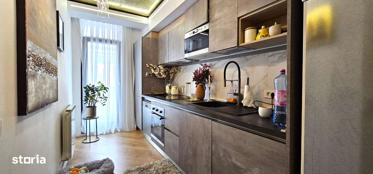 Apt LUX 2 camere, mobilat, utilat, loc de parcare INCLUS-11