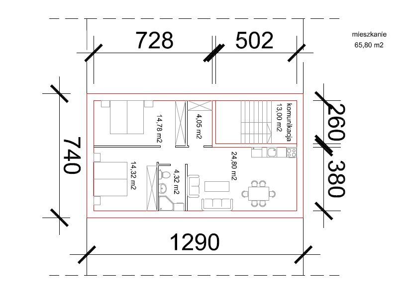 Nowe mieszkanie Kraków ~5479 zł/m2 parking ogródek