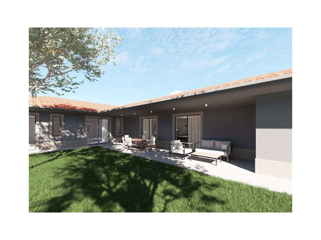 Terreno Com Projecto de moradia térrea T3 - Grande imagem: 3/7