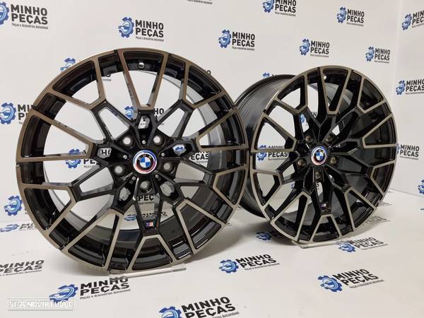 Jantes BMW Novo M4 CSL 827M em 18 Preto Face Brushed (5x120) - 2