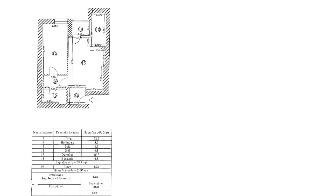 Apartament modern 2 camere I 102 The Address I Complet mobilat-18
