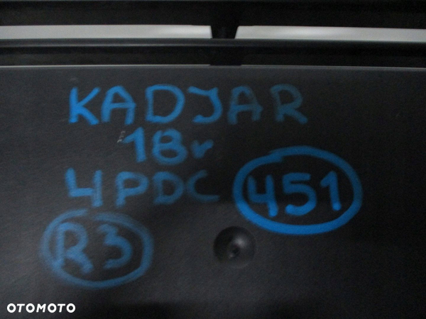 Zderzak RENAULT KADJAR 4X PDC 18R PRZÓD PRZEDNI - 5