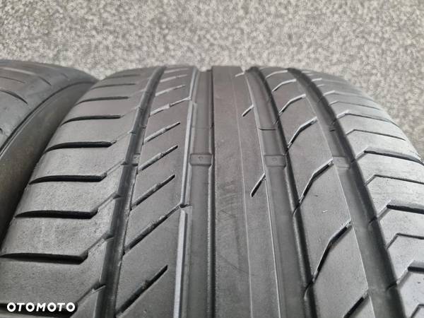 Opony Letnie Continental ContiSportContact 5 ContiSeal 255/40/20 101V XL 2szt. JAK NOWE!!! - 3