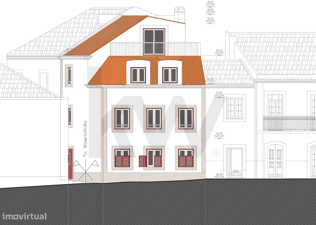 Prédio no centro da cidade - Projeto aprovado - Grande imagem: 2/9