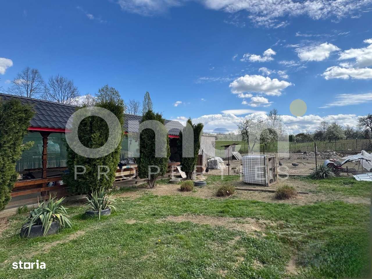 Casă nouă pe un nivel + teren 1450 mp | foișor rustic | Satu Nou de Su-11