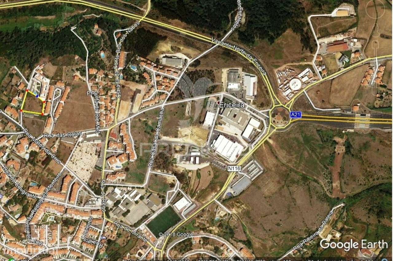 Terreno Urbano c/ Projeto  | Ericeira - Grande imagem: 3/10