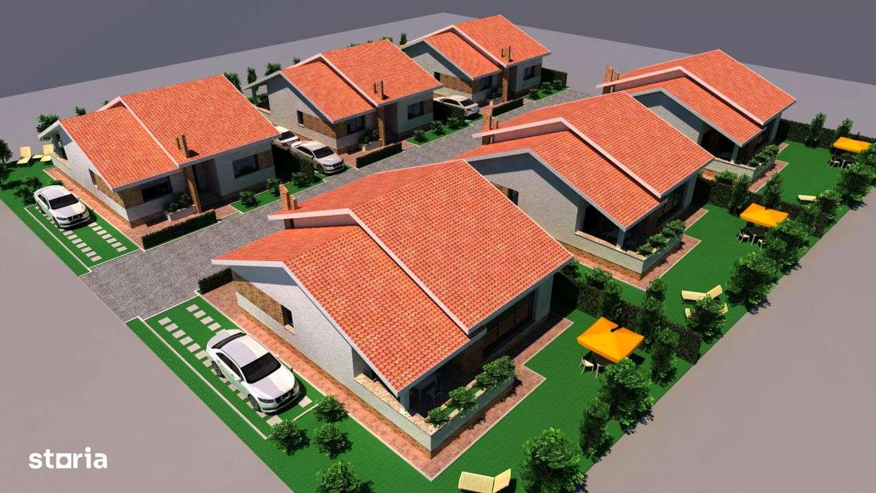 Cernica, casa pe parter, constructie noua, 4 camere, 350mp teren, util - Imagine principală: 1/8