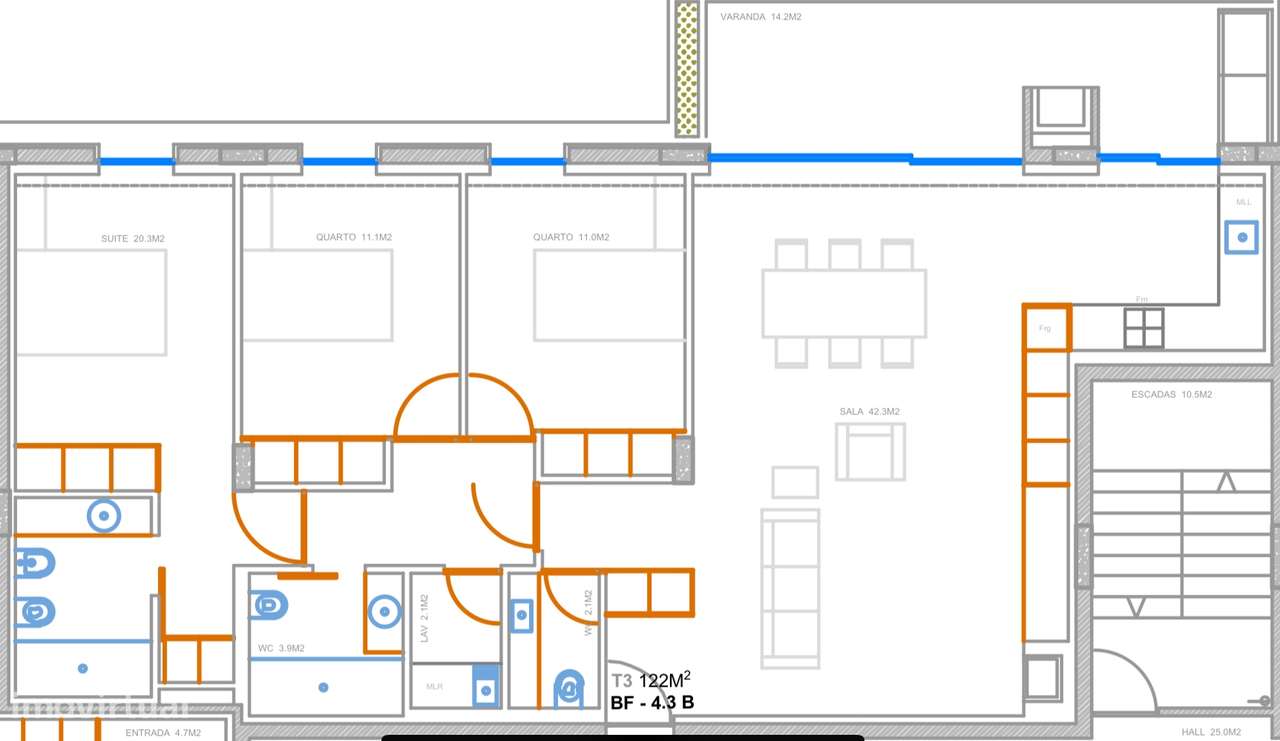 Apartamento T3 Novo em Condomínio Fechado com Piscina | Ramalde, Porto-17
