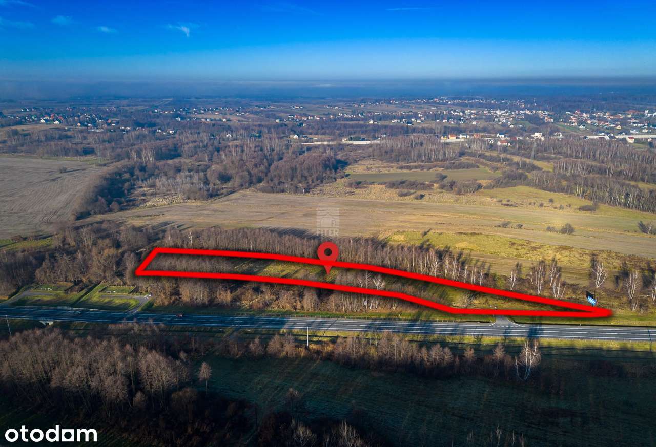 Działka usługowa / produkcyjna DK94 Łazy potencjał-6