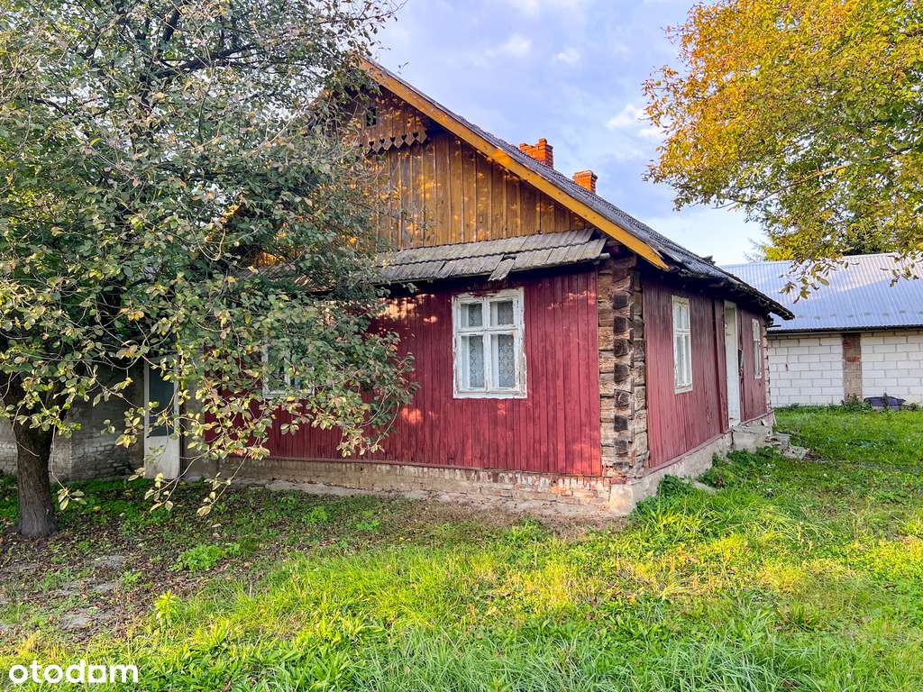 Drewniany dom do remontu z budynkami gospodarczymi - Pełny obrazek: 5/13
