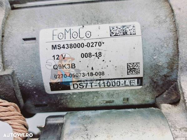 Electromotor 13 dinti Ford Mondeo 5 Sedan [Fabr 2014-2022] DS7T-11000-LE 2.0 TDCI 110KW   150CP - 2
