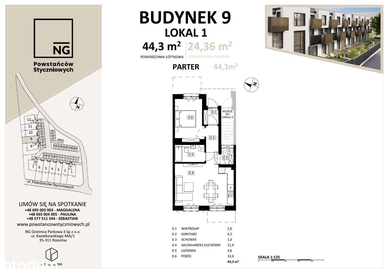 Nowość - badź pierwszy / mieszkanie od NG Development - Pełny obrazek: 2/7