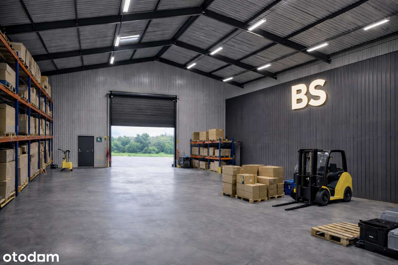 Nowoczesna hala magazynowa z częścią biurową do własnej aranżacji Łódź - Pełny obrazek: 2/3