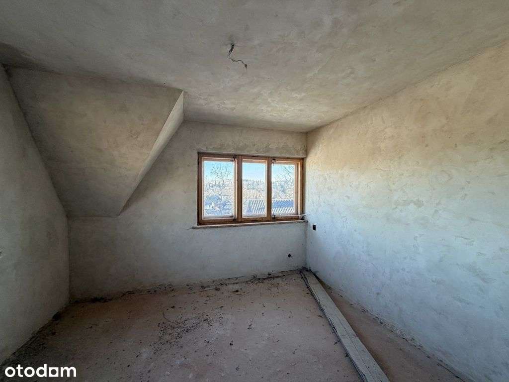 Dom z pięknym widokiem w stanie surowym Witów-16