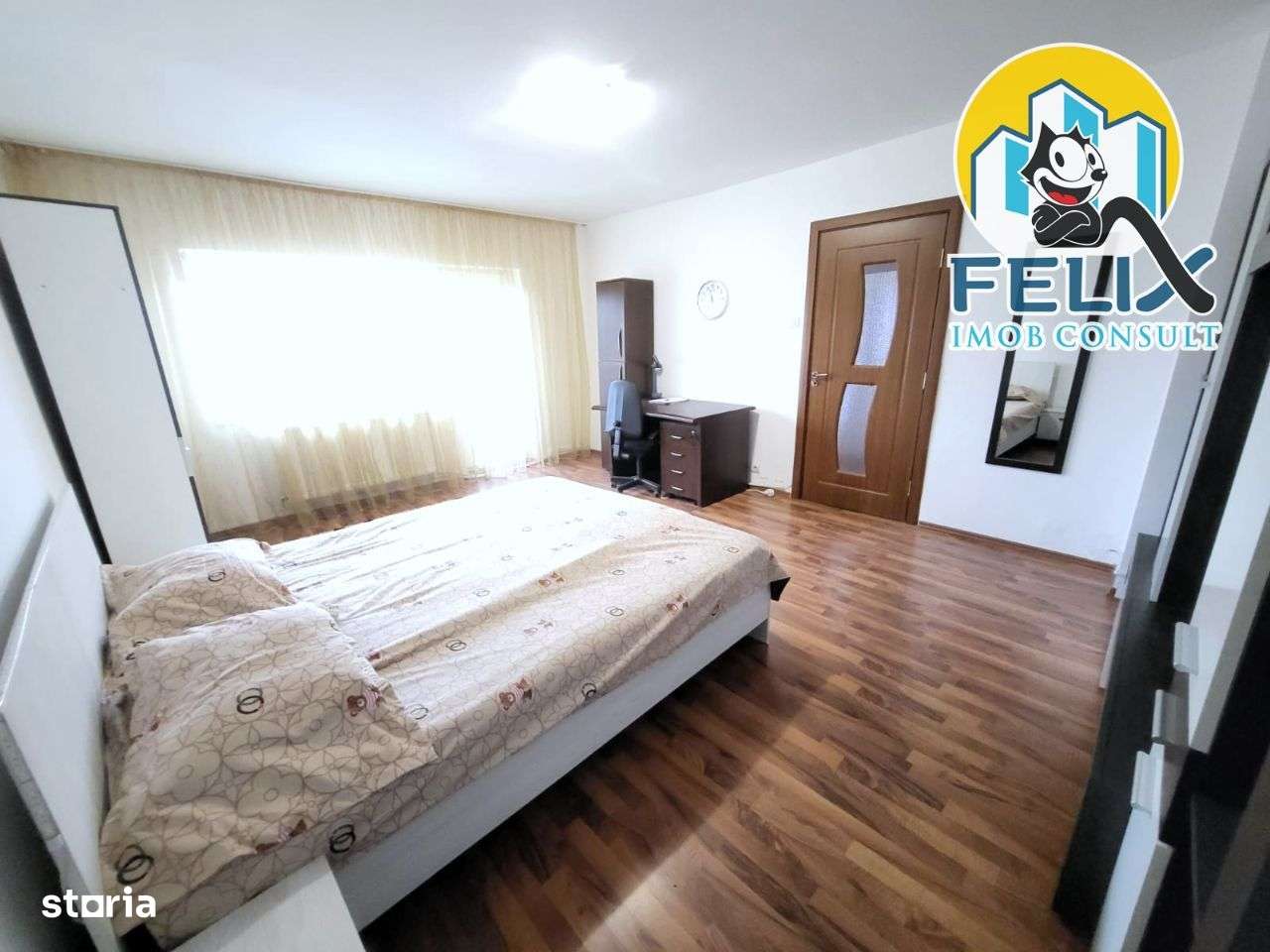 GARSONIERA (50mp) - complet renovata, Mobilat, 2 balc. Banca Naționala - Imagine principală: 4/9