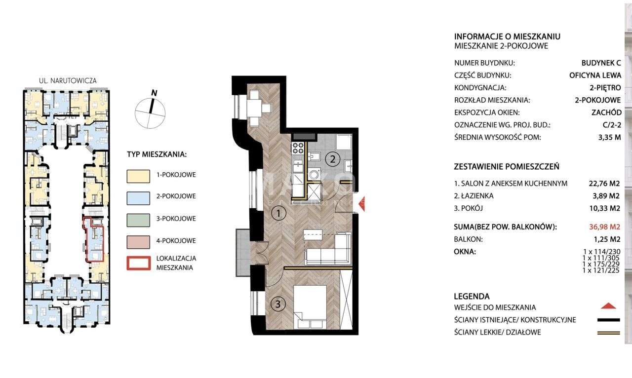 Inwestuj Lub Zamieszkaj✨Apartament Przy Fabrycznym - Pełny obrazek: 2/7