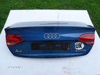 KLAPA BAGAŻNIKA AUDI A4 B8 SEDAN LX5V LX5W 08-12 PRZED LIFTEM - 1