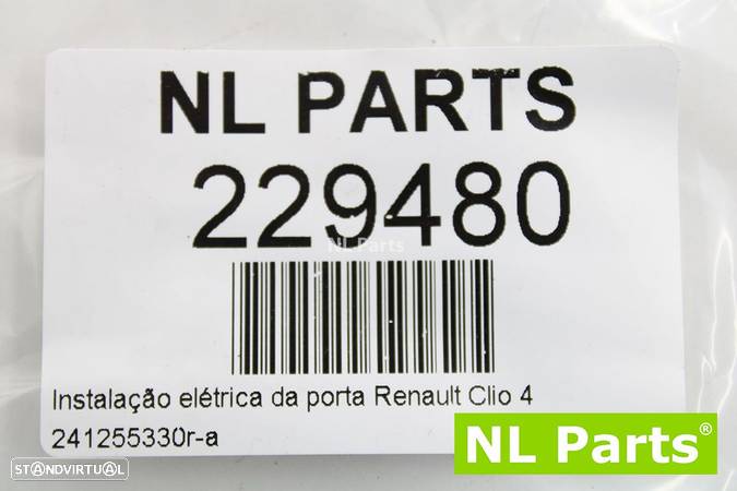 Instalação elétrica da porta Renault Clio 4 241255330r-a - 9