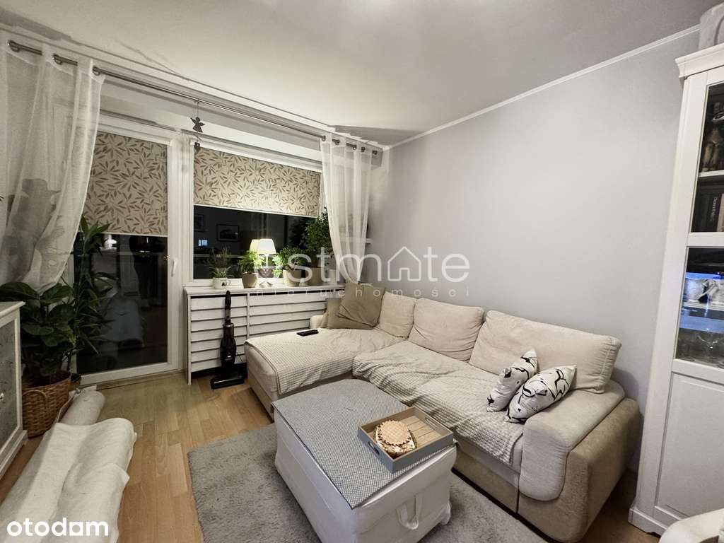 REZERWACJA Rozkładowe 3 pokoje na Dąbrowie, balkon - Pełny obrazek: 1/9