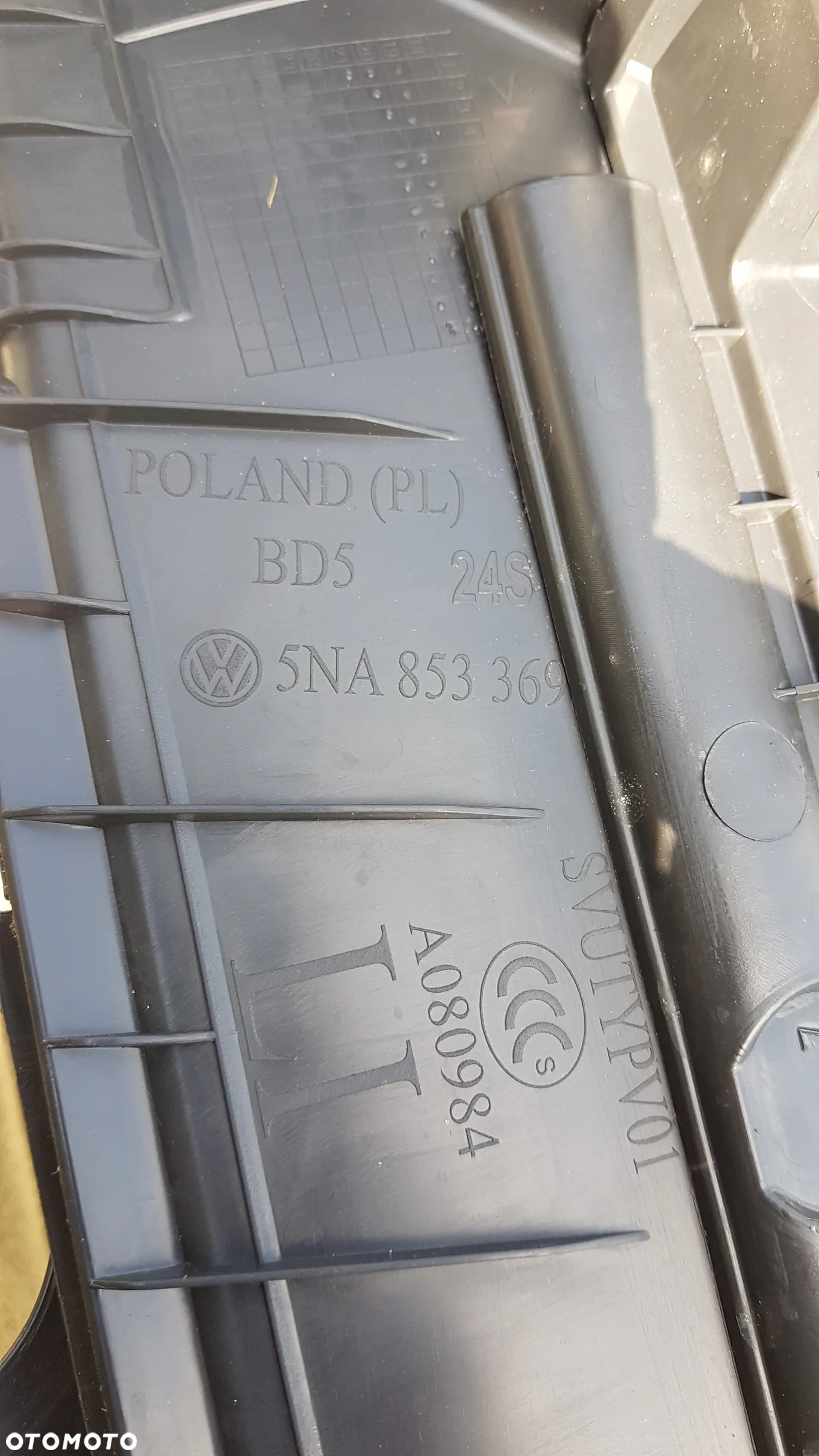 VW TIGUAN II OSŁONA SŁUPKA 5NA867291 5NA853369 - 4