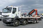 Renault KERAX / 8X4 / PLATFORMA - 12,5 m + HDS PALFINGER PK 20002 - 7,7 m / RADIO CONTROL / MANUAL - 1