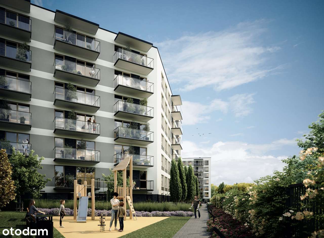 2-pokojowe mieszkanie z ogródkiem|Zielone osiedle z silownią i sauną!-2