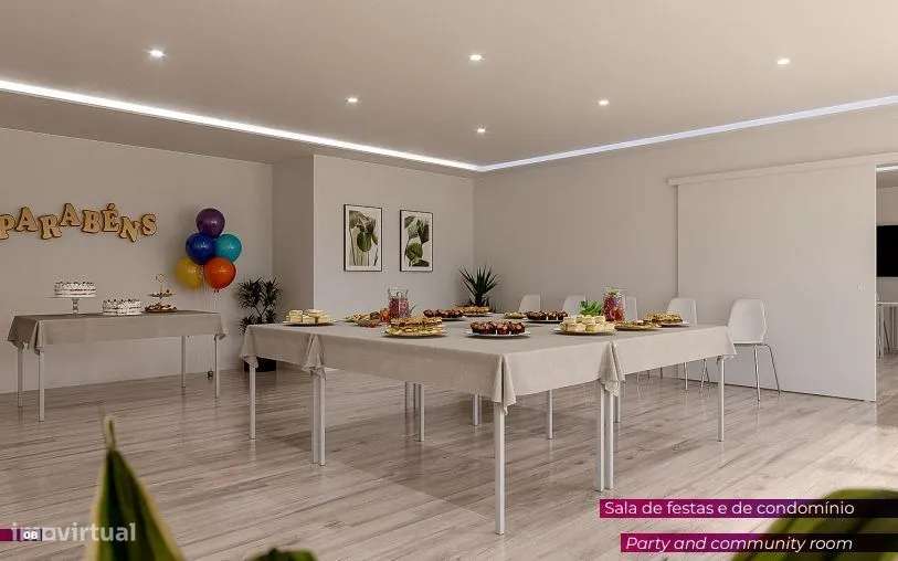 Apartamento T1 Para Venda, com varanda, garagem e eficiência A+ - Grande imagem: 3/21