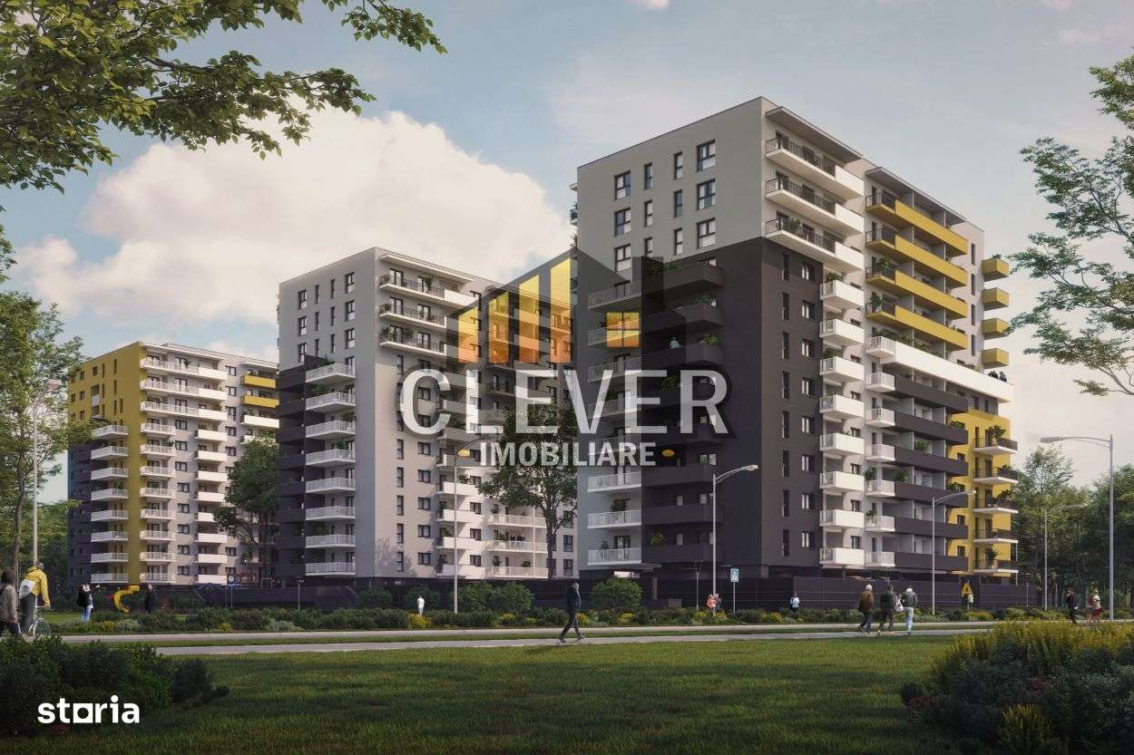 Apartament Finalizat 2 Camere cu Terasa  Parcare BONUS - Imagine principală: 4/5