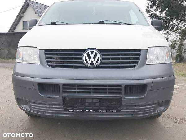 Części VW T5 1.9 2.5 TDI R902 LB9A biały zderzak lampy maska pas przedni chłodnica błotnik TRANSPORTER CARAVELLE - 1